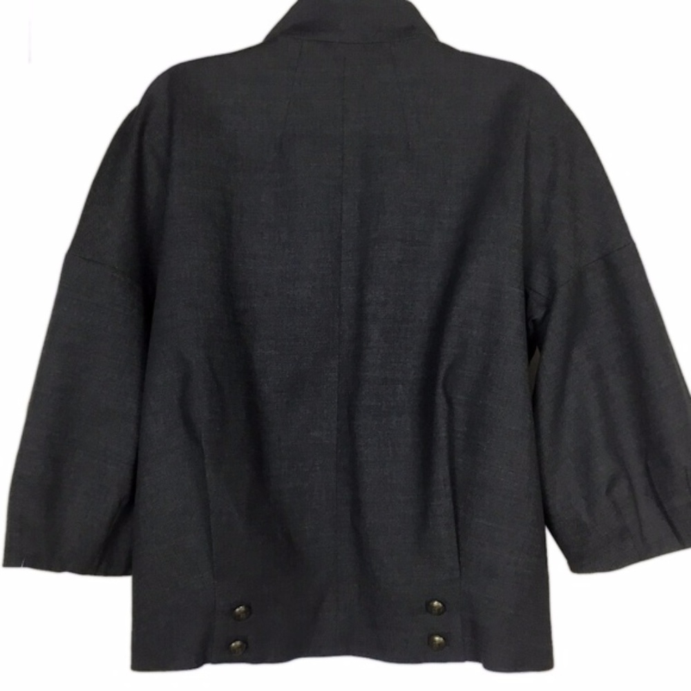 Black Military Style Jacket Bracelet Sleeves - Picture 3 of 8